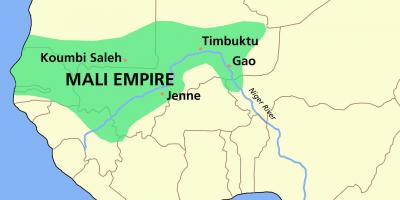 پادشاهی Mali نقشه